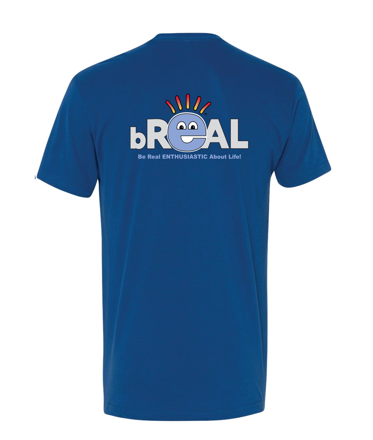 Ultra Soft T Small Logo Left Chest, Full Logo on Back
