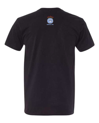 Ultra Soft T Large Logo Front, Small Logo on Back