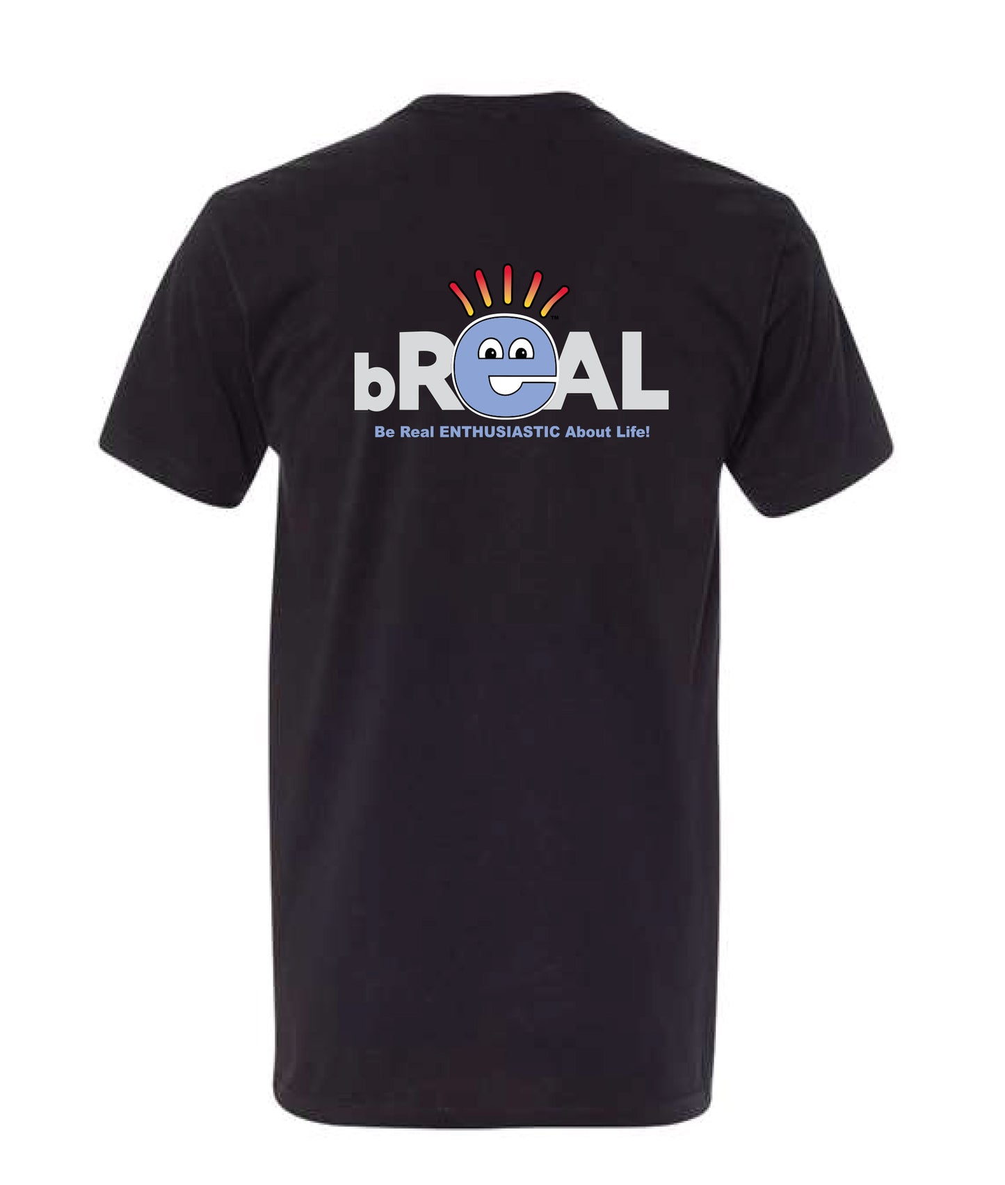 Ultra Soft T Small Logo Left Chest, Full Logo on Back