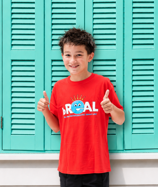 Red Youth Front Logo T-Shirt