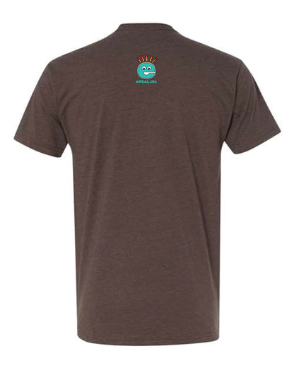 Retro T Large Logo Front, Small Logo on Back
