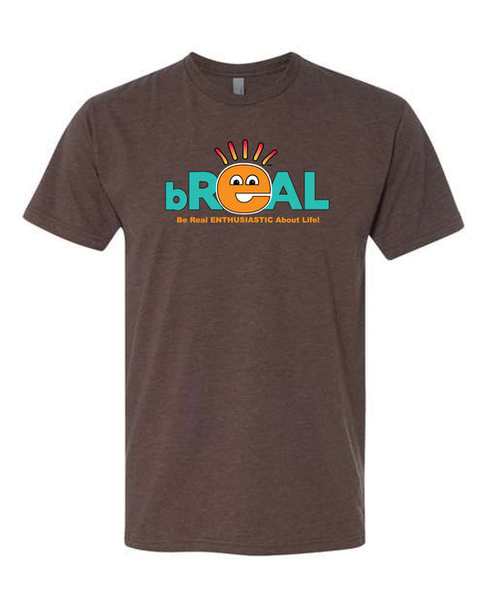 Retro T Large Logo Front, Small Logo on Back