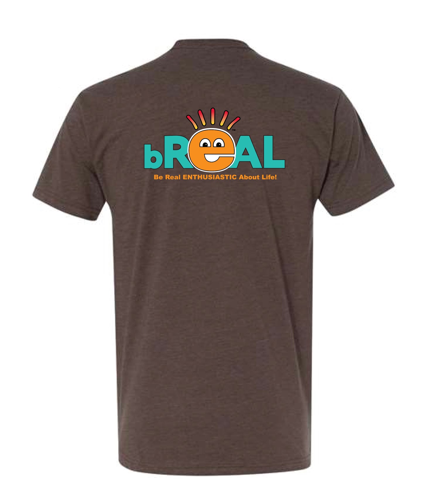 Retro T Small Logo Left Chest, Full Logo on Back