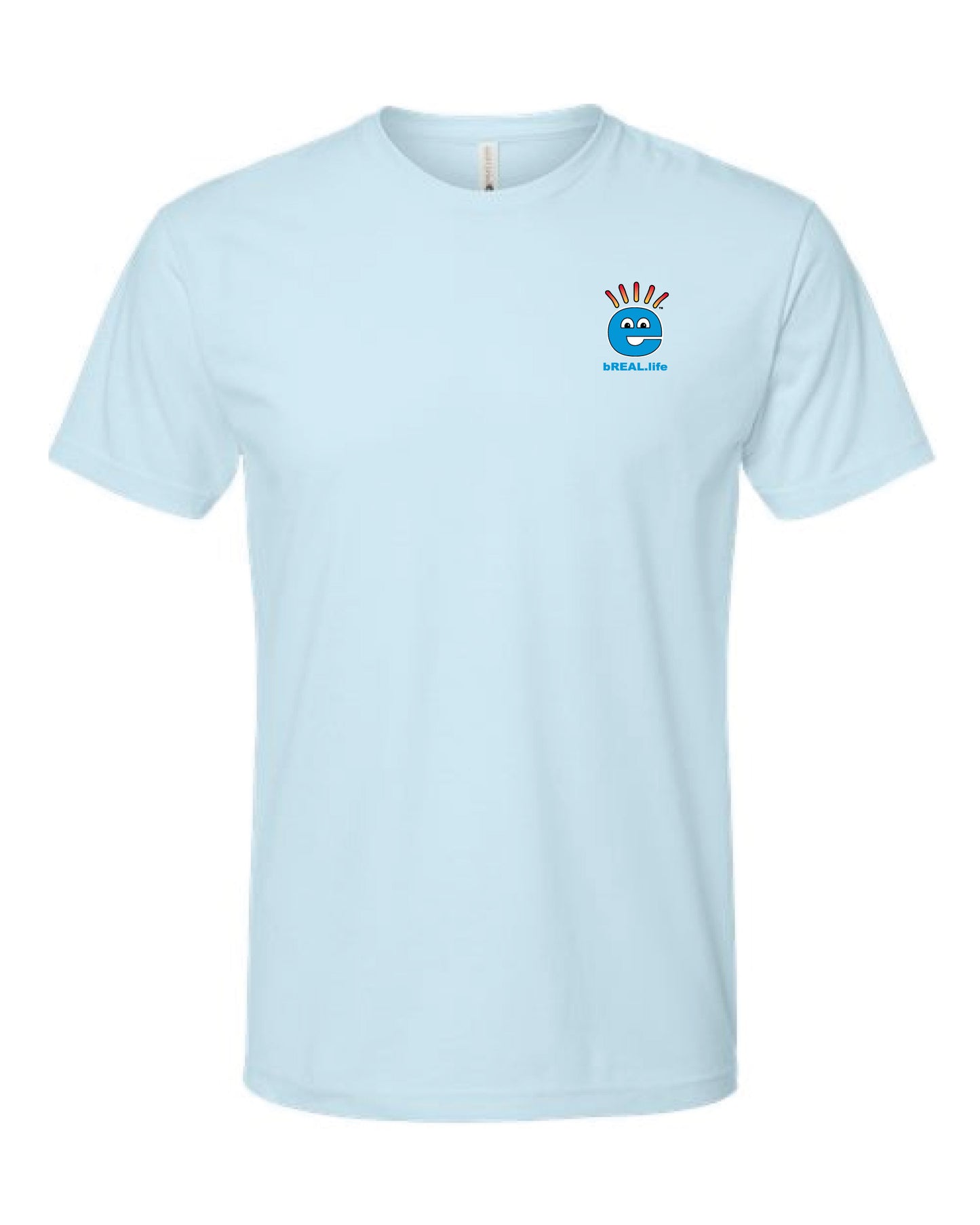 Ultra Soft T Small Logo Left Chest, Full Logo on Back
