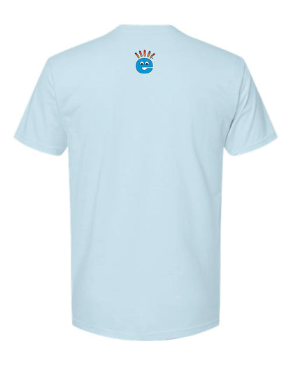 Ultra Soft T Large Logo Front, Small Logo on Back