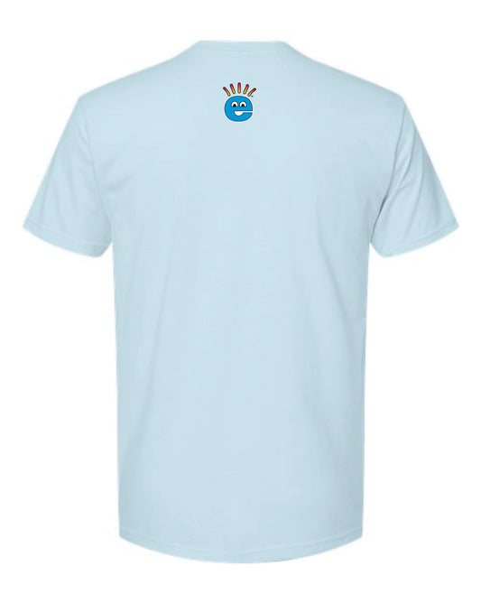 Ultra Soft T Large Logo Front, Small Logo on Back