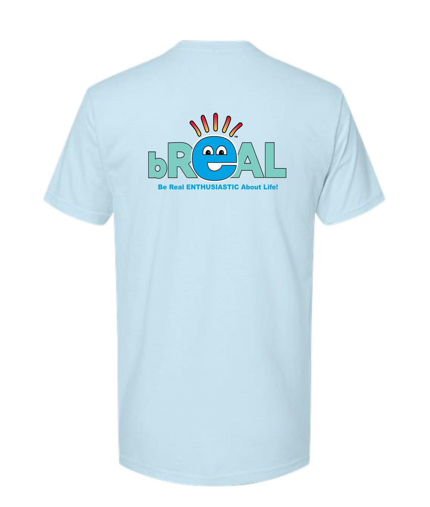 Ultra Soft T Small Logo Left Chest, Full Logo on Back