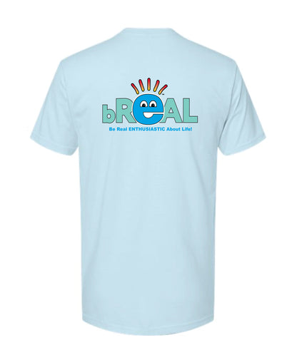 Ultra Soft T Small Logo Left Chest, Full Logo on Back