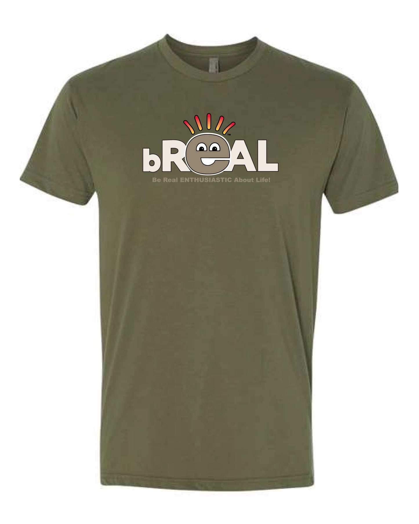 Ultra Soft T Large Logo Front, Small Logo on Back