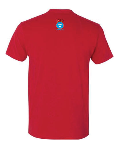 Ultra Soft T Large Logo Front, Small Logo on Back