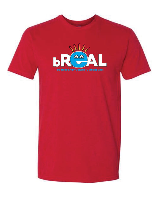Ultra Soft T Large Logo Front, Small Logo on Back