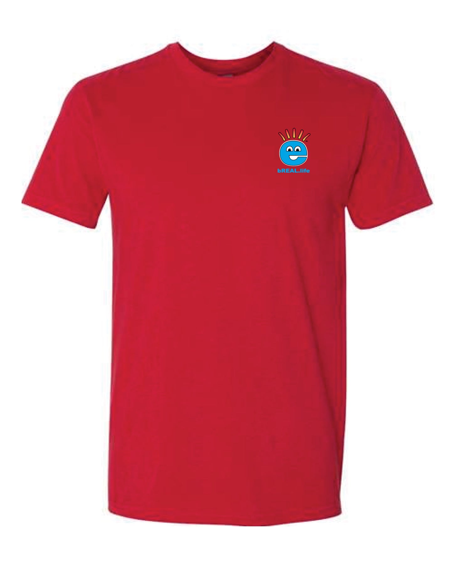 Ultra Soft T Small Logo Left Chest, Full Logo on Back