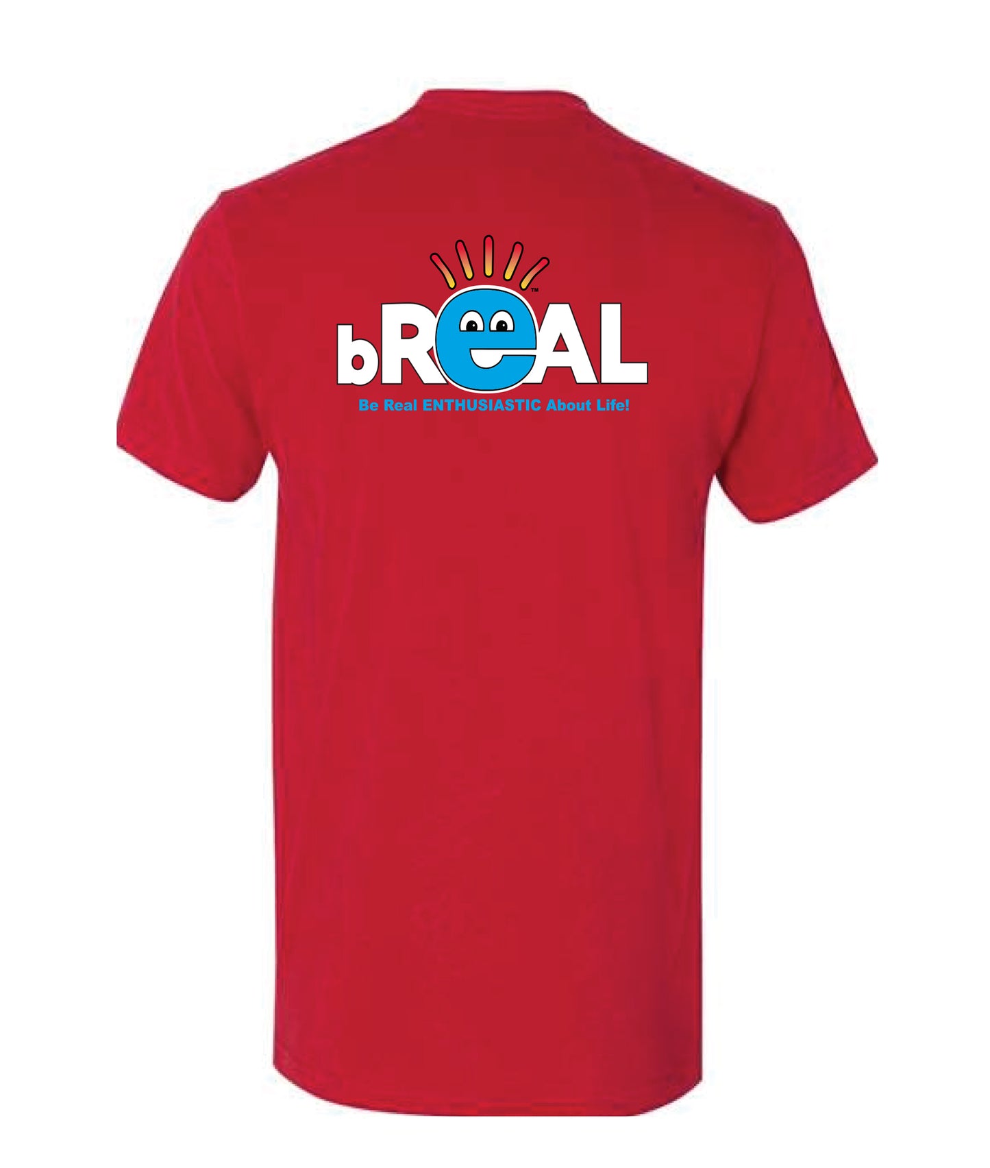 Ultra Soft T Small Logo Left Chest, Full Logo on Back