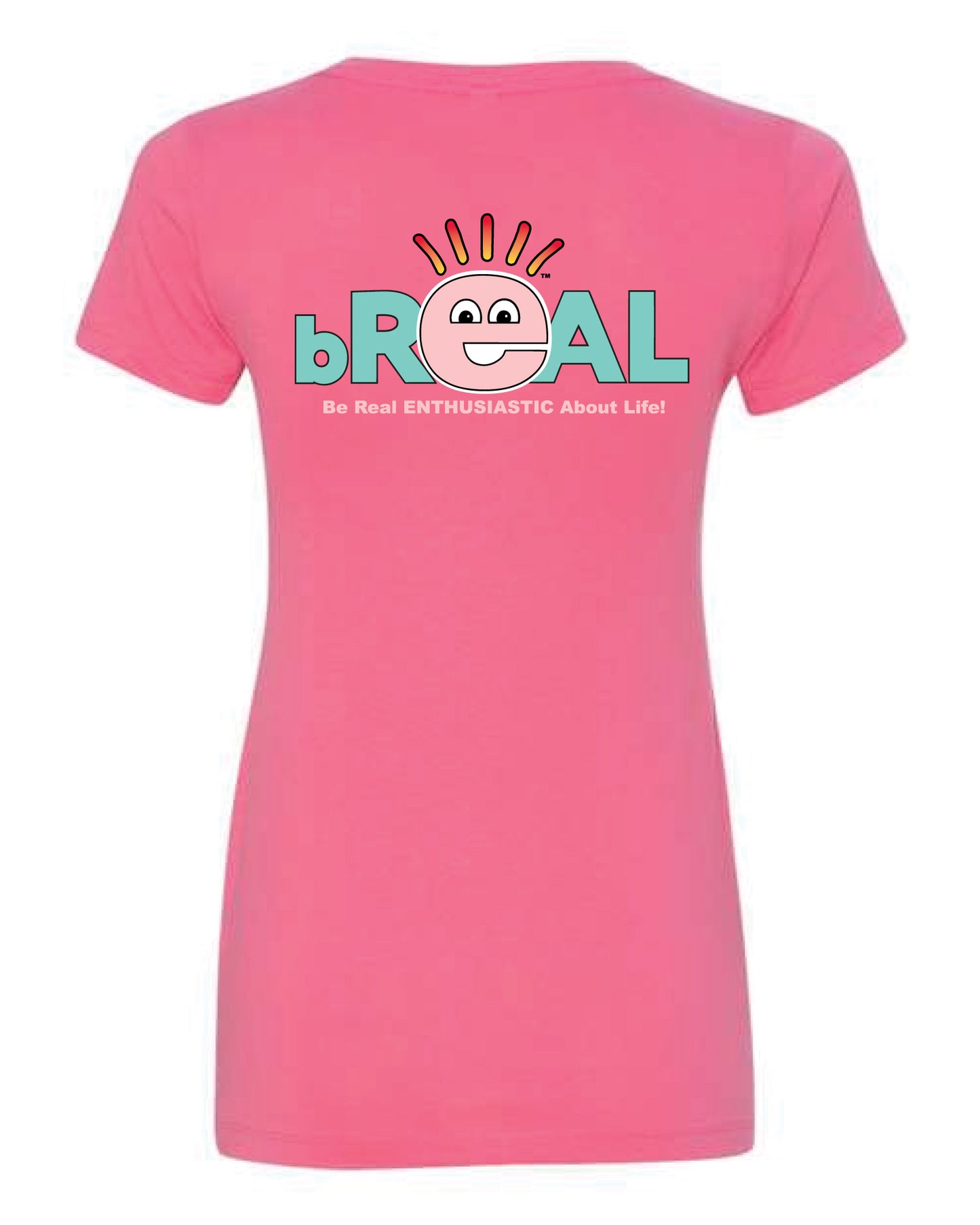 V-Neck Small Logo Left Chest, Full Logo on Back