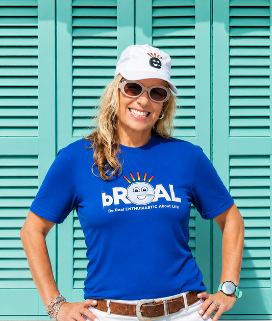 Blue Front Logo T-Shirt
