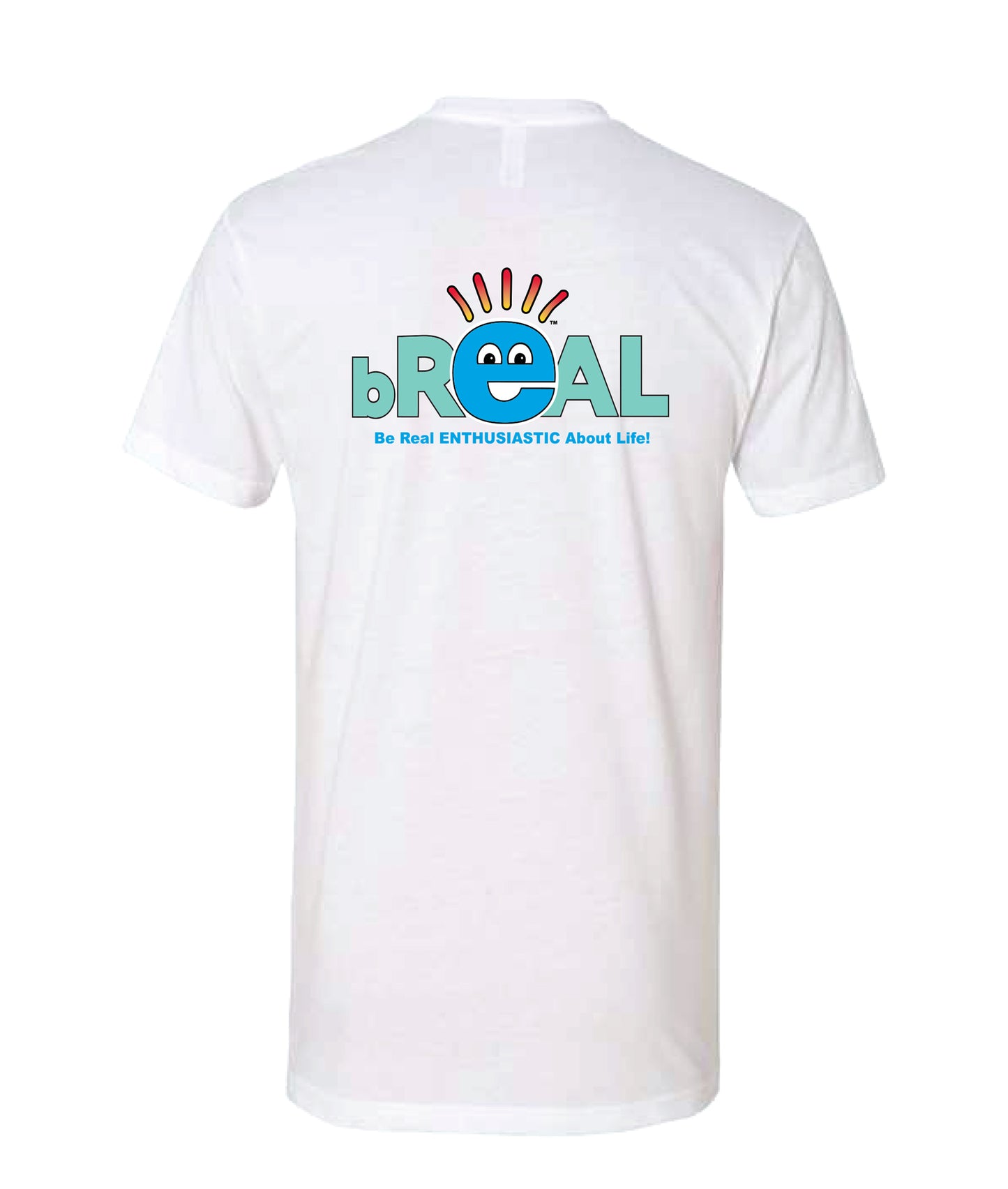 Ultra Soft T Small Logo Left Chest, Full Logo on Back