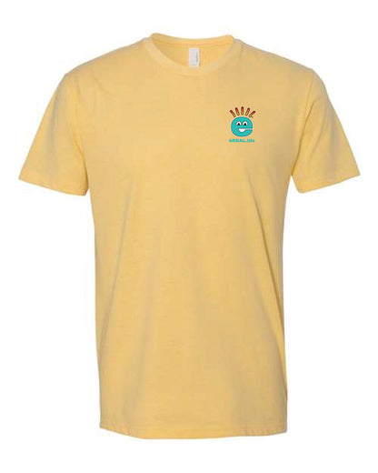Enthusiasm Wins Vacay T - bREAL Small Logo Left Chest, Full Logo on Back